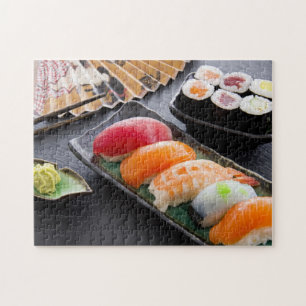 Sushi und Rollen Puzzle