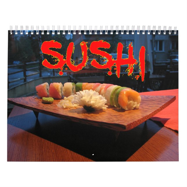 Sushi-Wandkalender Kalender (Titelbild)