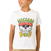 Sushi Wasabi Food Pub Funny Cool