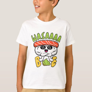 Sushi Wasabi Food Pub Funny Cool T-Shirt