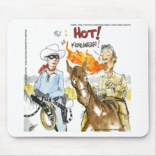 #Sushi Wasabi of the Old West Funny Gifts etc. Mousepad