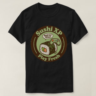 Sushi XP spielt neue Rolle für den Gewinner-Gamer T-Shirt