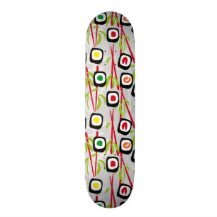 Sushihintergrund Skateboard