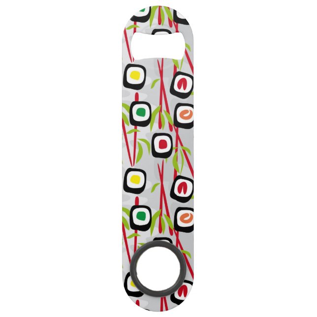 Sushihintergrund Speedflaschenöffner (Vorderseite)