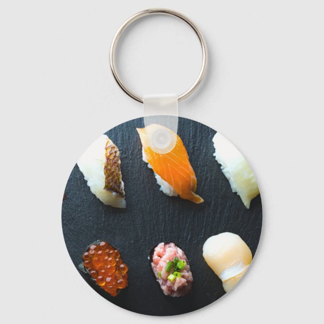 SUSHIMI Classic Sushi Variety Keychain Schlüsselanhänger (Vorderseite)