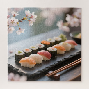 Sushiplatte Kirschblüte Puzzle