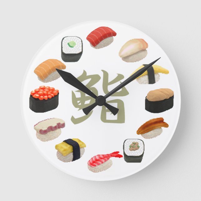 Susi Clock Runde Wanduhr (Vorderseite)