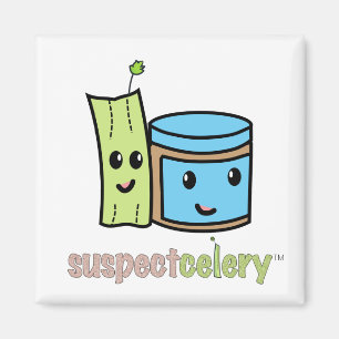 SuspectCelery™ Niedliche Beste Freundinnen Celer Magnet