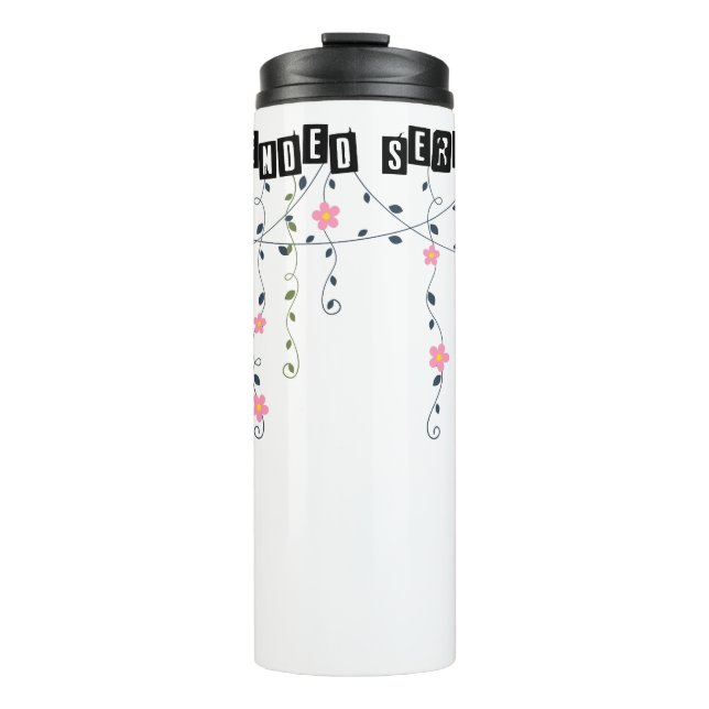 suspendierte Ruhe 02.b Thermosbecher (Vorderseite)