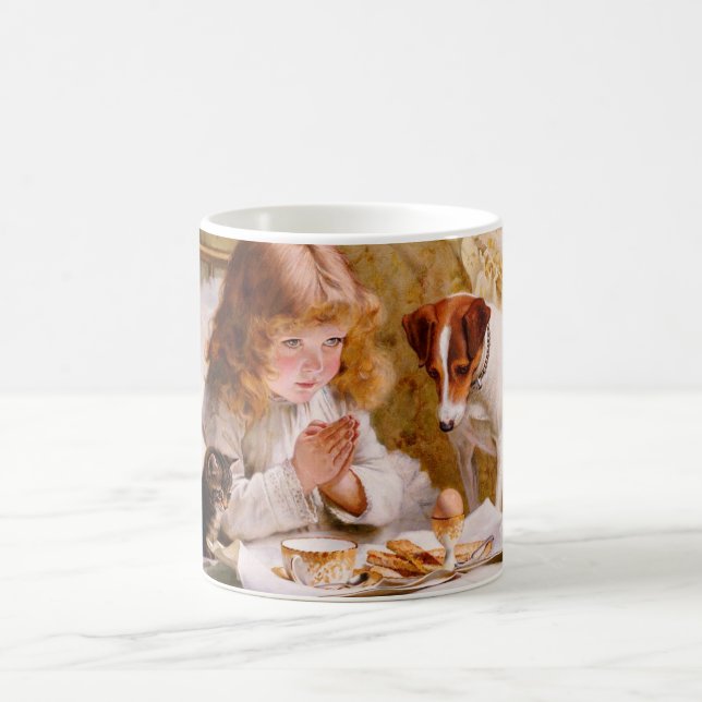 Suspense by Charles Burton Barber Kaffeetasse (Mittel)