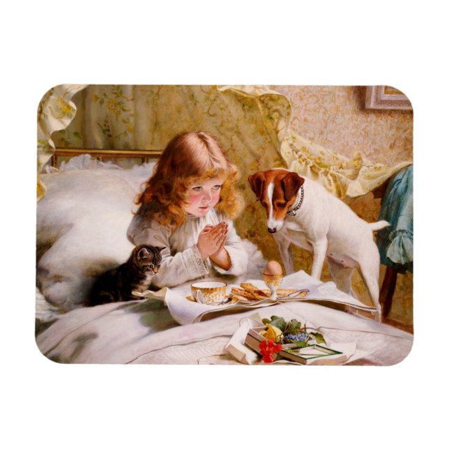 Suspense by Charles Burton Barber Magnet (Horizontal)