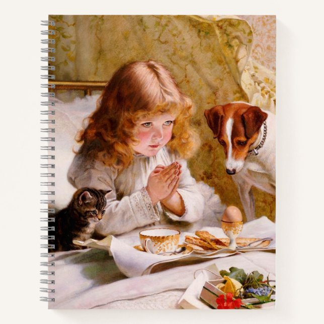Suspense by Charles Burton Barber Notizbuch (Vorderseite)