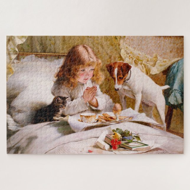 Suspense by Charles Burton Barber Puzzle (Horizontal)