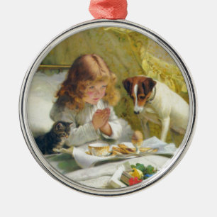 Suspension von Charles Burton Barber Ornament Aus Metall