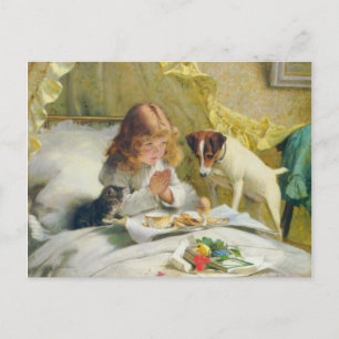 Suspension von Charles Burton Barber Postkarte