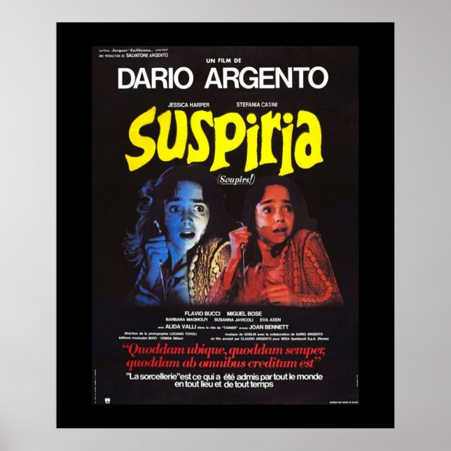Suspiria 1977 poster (Vorne)