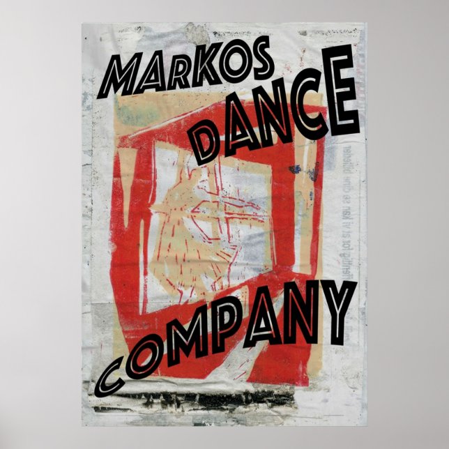 Suspiria Markos Dance Company Poster (Vorne)