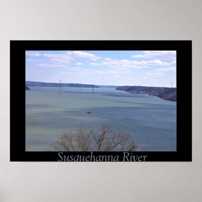 Susquehanna River Poster (Vorne)