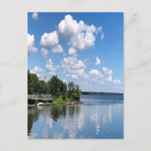 Susquehanna River Walk Havre de Grace Maryland Postkarte