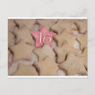 Süß 16 postkarte