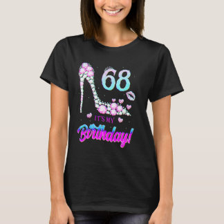 Süß 68 Jahre alt Es ist meine 68. Geburtstagsfeier T-Shirt