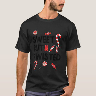 süß aber dreckig Weihnachten Pfefferminzbonbons T-Shirt