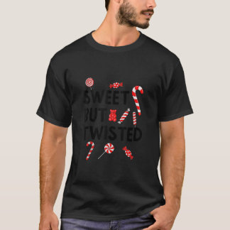 süß aber dreckig Weihnachten Pfefferminzbonbons T-Shirt