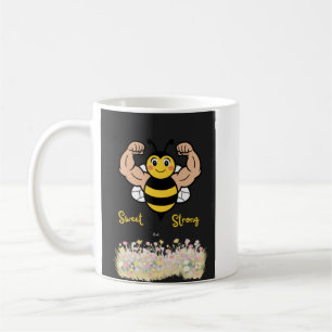 Süß aber Stark – abeille mignonne Kaffeetasse