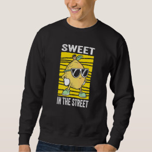 Süß auf der Straße für einen Limonadenstand-Chef   Sweatshirt
