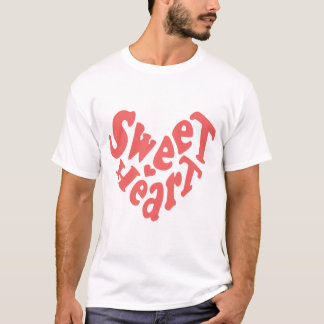 Süß auf Herz T-Shirt