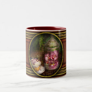 Süß - Cupcake - Iss ich Zweifarbige Tasse