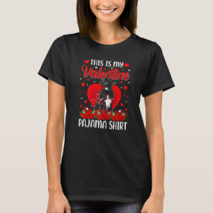 Süß, das ist mein Newfoundland-Hund am Valentinsta T-Shirt