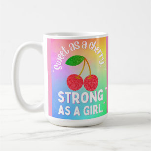 Süß eine Kirsche Kaffeetasse