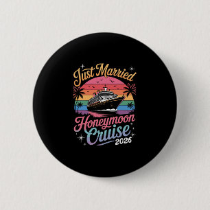Süß Frisch Vermählt Honeymoon Kreuzfahrt 2026 Neuv Button