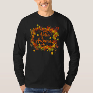 Süß Hallo Herbst Saison Erntedankfest Und Herbstfa T-Shirt