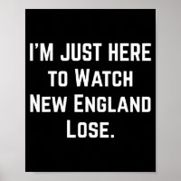Süß Ich bin nur hier um zuzusehen, wie New England