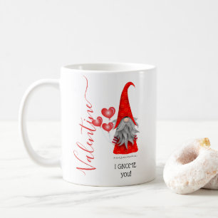 Süß, ich GNOME dich am Valentinstag Kaffeetasse
