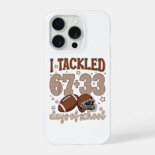 Süß ich habe 100 Tage Schul-Fußball Kids bewältigt iPhone 15 Pro Hülle