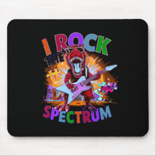 Süß ich rocke das Spektrum Autismus Mutter Motivie Mousepad