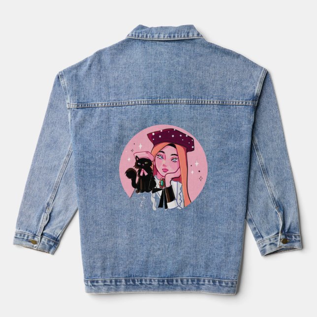 süß  jeansjacke (Rückseite)