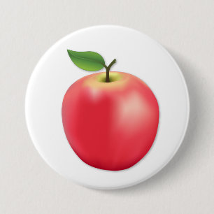 Süß, Juicy Apfel Button
