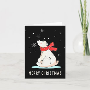 Süß Lustig &amp; Einzigartiger Weihnachten Lar Bär Karte
