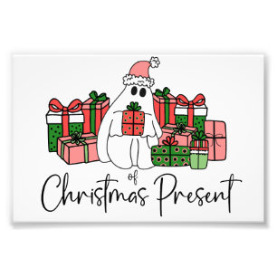 Süß Lustig Bunt Weihnachten Fotodruck