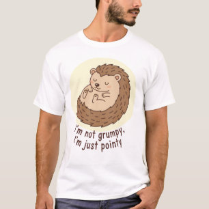 Süß Lustig "Ich bin nicht mürrisch, ich bin nur sp T-Shirt