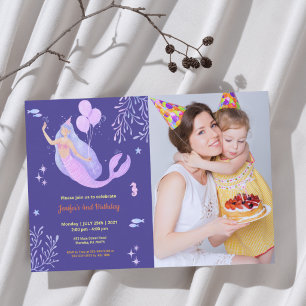 Süß Lustig   Kinder Foto Geburtstag Einladung