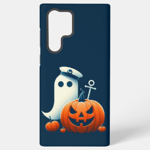 Süß, nautische/küstennah Halloween-Geister/Kürbiss Samsung Galaxy Hülle