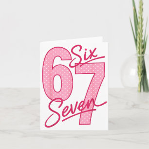 Süß Nk 67 Valentinstag Six Seven Lustiges Meme Fra Karte