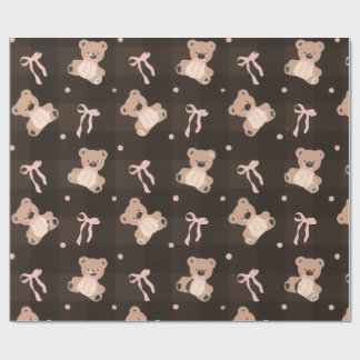 Süß retro geschenkpapier