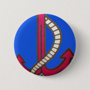 süß Retro Vintage Marineanker.jpg Button