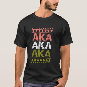 Süß Rosa Grün Retro Vintage Dreieck Familie Passen T-Shirt